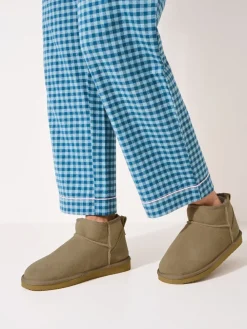 Suede Slipper Boots*Crew Clothing Outlet