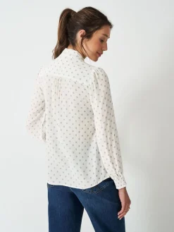 Willa Tie Neck Blouse*Crew Clothing Online