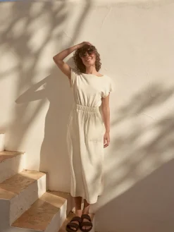 - 100% katoenen zomer midi overhemdjurk*Next Best