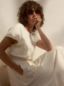 - 100% katoenen zomer midi overhemdjurk*Next Best