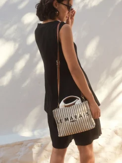 Crème - Canvas handtasje*Next Hot