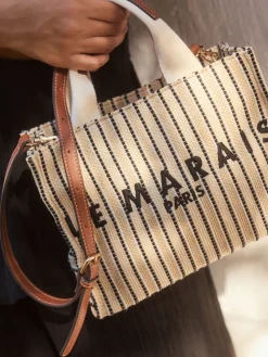 Crème - Canvas handtasje*Next Hot