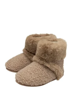 - Bootee Pom Pom Faux Slippers*Dunlop Discount