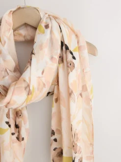 Crème - Easter Bunny Print Lightweight Scarf*Next Online