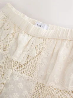 Crème - Gehaakte zomershorts*Next Discount