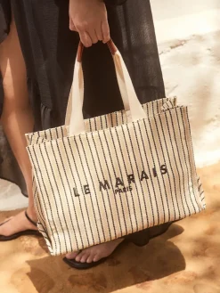 Crème - Gestructureerde canvas schoudertas*Next Outlet