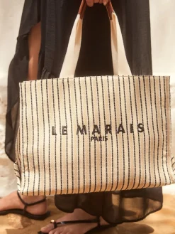 Crème - Gestructureerde canvas schoudertas*Next Outlet