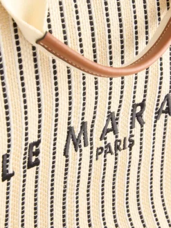 Crème - Gestructureerde canvas schoudertas*Next Outlet