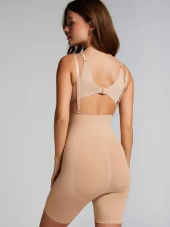 - naadloze verbeterende dijenafslankende Shapewear bodysuit van 100% katoen*Hunkemoller