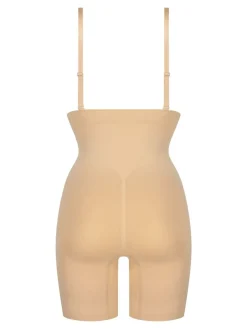 - naadloze verbeterende dijenafslankende Shapewear bodysuit van 100% katoen*Hunkemoller