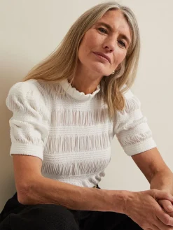 - Samiha blouse met textuur*Phase Eight New