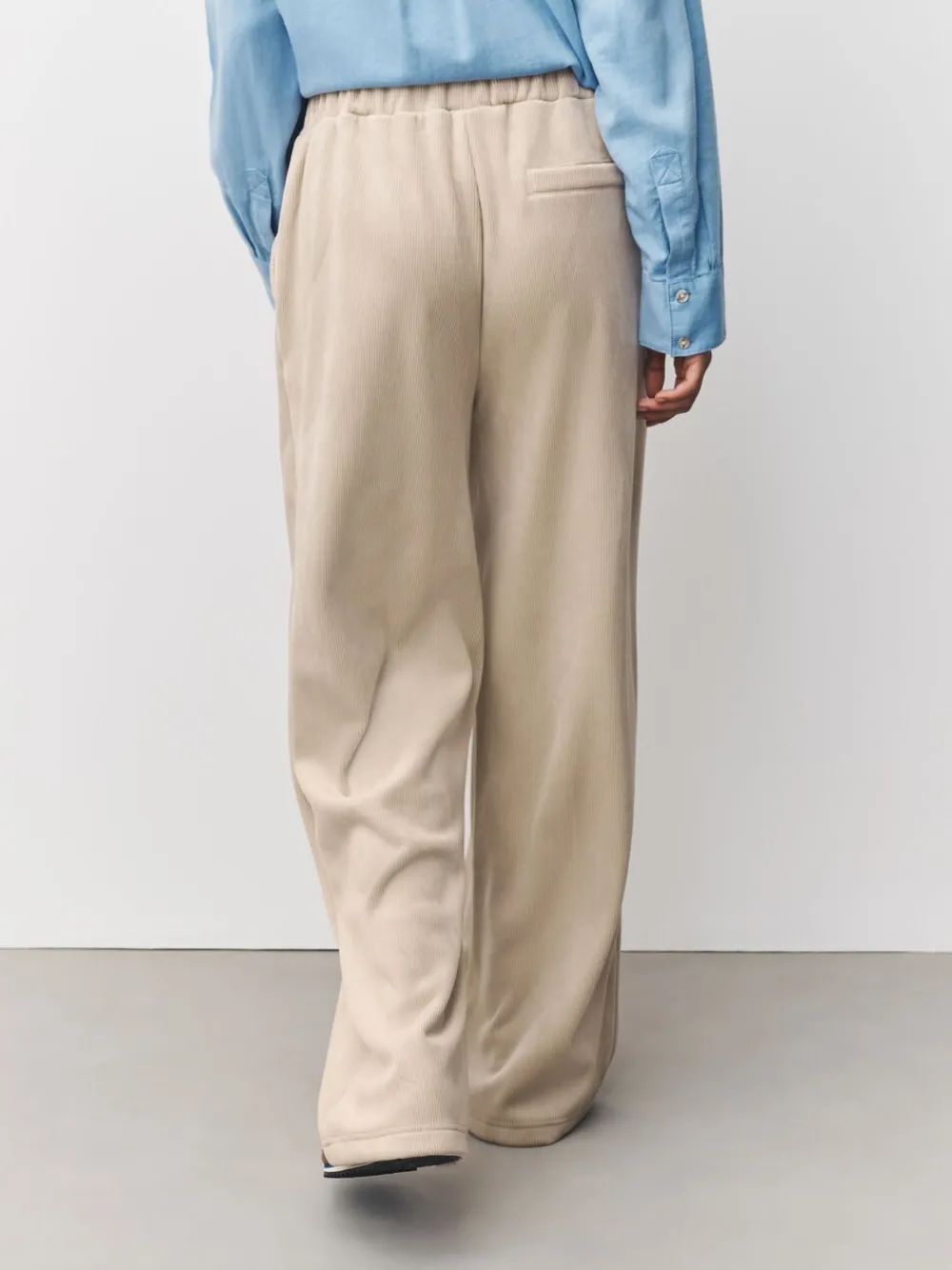 - Soft Feel Cord Wide Leg Trousers*Next New