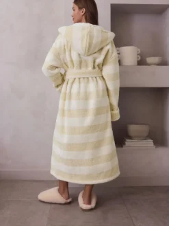 Crème - Textured Stripe Dressing Gown*Next Online