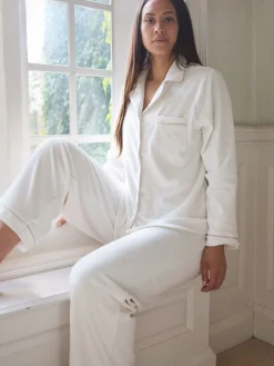 - luxe kerstpyjama van zacht aanvoelend velours*The Little Tailor New