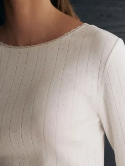 - Thermal Maximum Warmth Cosy Pointelle Long Sleeved Top*Next Best