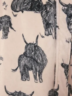 Crème Hamish The Highland Cow - Superzachte kamerjas*Next Clearance