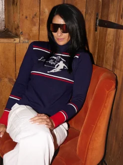 - 'Les Alps' Slim fit e ski-Kerstmis Trui*The Little Tailor Sale