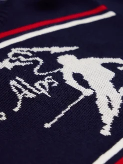 - 'Les Alps' Slim fit e ski-Kerstmis Trui*The Little Tailor Sale