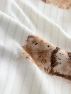 Crème met cavia - Tricot pyjama met korte mouwen*Next Sale