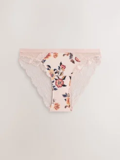 Crème print/marineblauw - Onderbroeken*Next