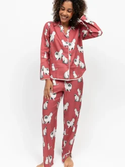 Cat Print Long Sleeve Pyjamas Set*Cyberjammies Hot