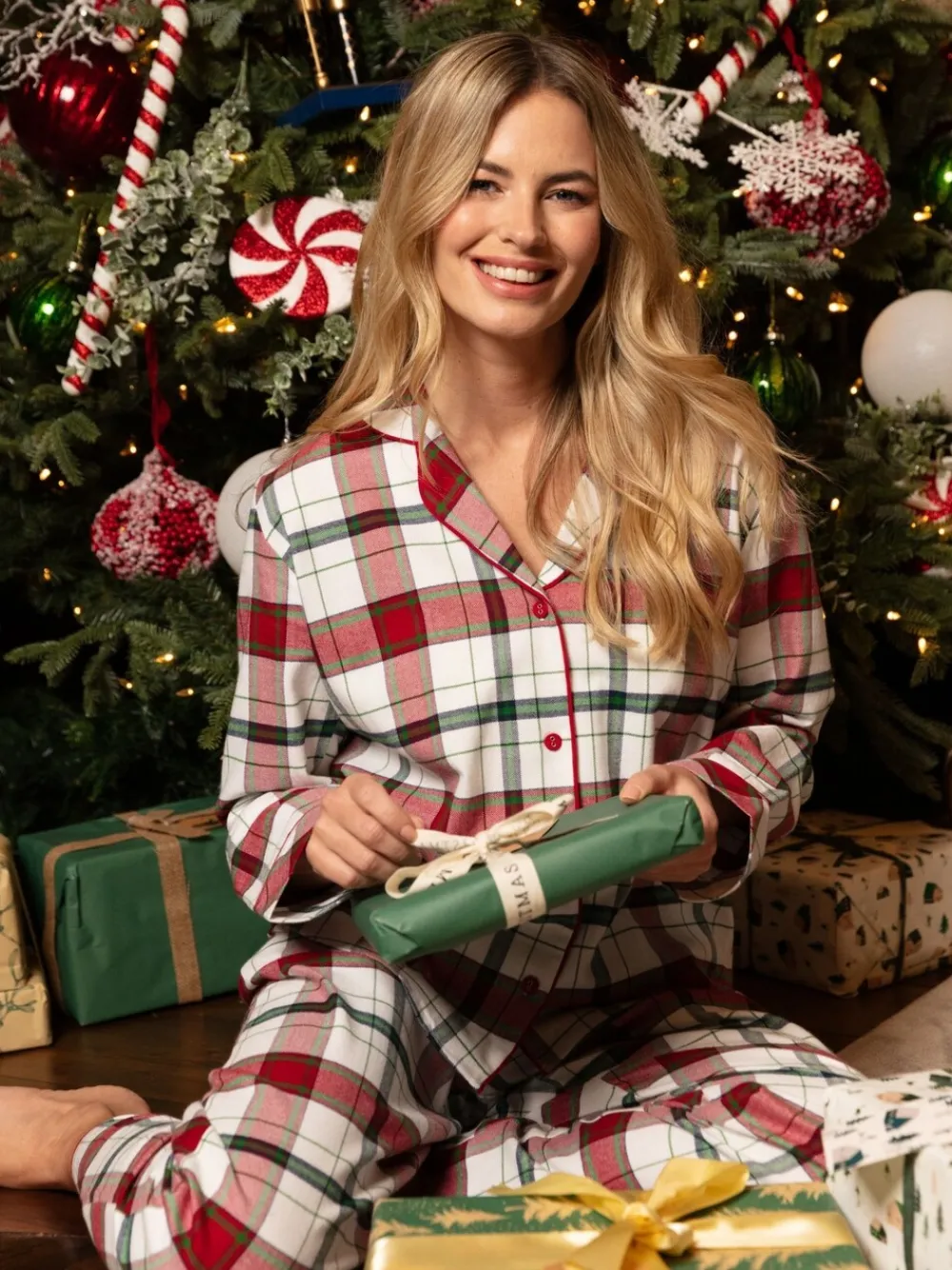 geruite pyjamaset met lange mouwen*Cyberjammies Best