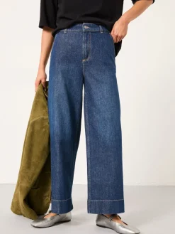 - FatFace jeans met wijde pijpen en cropped model*Fat Face Discount