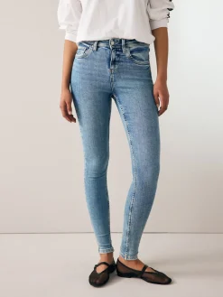 Denim midblauw - Superzachte skinny jeans*Next Online