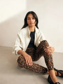 Dierenprint - Jersey joggingbroek*Next Hot