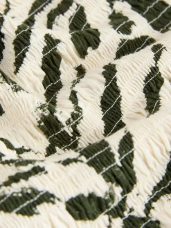 - Shirred Long Sleeve Slash Neck Top*Next Clearance