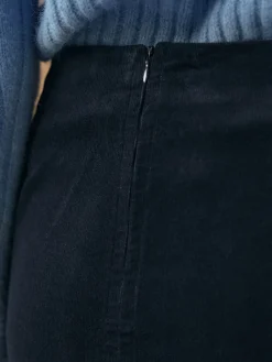 Donkerblauw - Corduroy minirok*Next Outlet