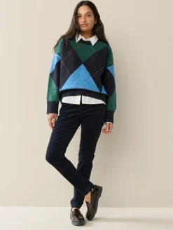 - Corduroy skinny broek*Next