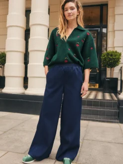 - Denim jersey joggingbroek*Next Best