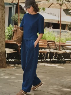 - Denim Jersey Broeken met Barrel jeans*Next Discount