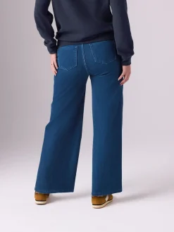 Donkerblauw - Denim zwangerschapsleggings met wijde pijpen*Next Discount