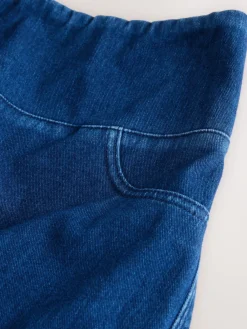 Donkerblauw - Denim zwangerschapsleggings met wijde pijpen*Next Discount