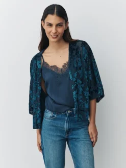 - Devore Short Sleeve Cover Up*Next New