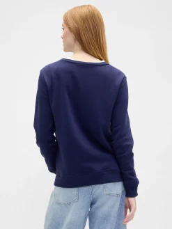 Donkerblauw - - Relaxed sweatshirt met logo*Gap New