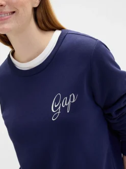 Donkerblauw - - Relaxed sweatshirt met logo*Gap New