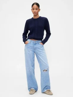 - Cotton Cable Knit Jumper*Gap Discount