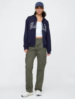 Donkerblauw - hoodie met logo*Gap Clearance