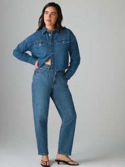 - Hourglass comfortabele mom jeans met stretch en stretch*Next