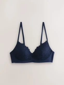 Donkerblauw - Kanten ultieme comfortabele beha*Next Discount