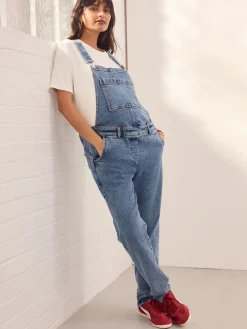 Donkerblauw - Maternity Denim Dungaree*Next Discount