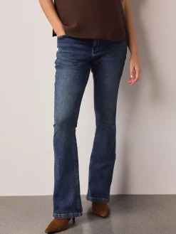 Donkerblauw - Maternity Denim Flare Jeans*Next Outlet