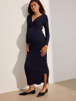 - Maternity Twist Front Knit Jumper Dress*Next