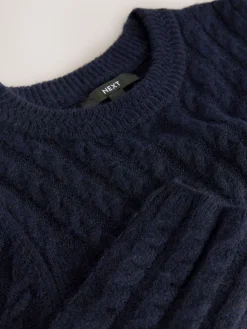 - Mini-trui-jurk met kabelpatroon*Next Outlet