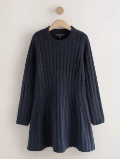 - Mini-trui-jurk met kabelpatroon*Next Outlet