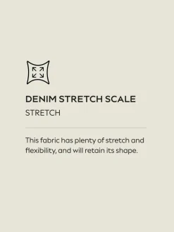 Donkerblauw - Stretch jeans met uitlopende pijpen en hoge taille*Next Outlet