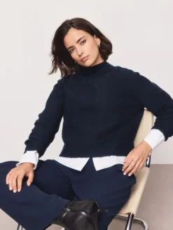 - Supersoft High Neck Seam Detail Jumper*Next Hot